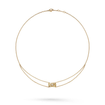 CRUSH GOLD DIAMOND NECKLACE