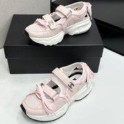 Channel 2026 Casual Sneakers 30mm Mesh Calfskin 894891