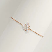FINESSE PINK GOLD DIAMOND BRACELET