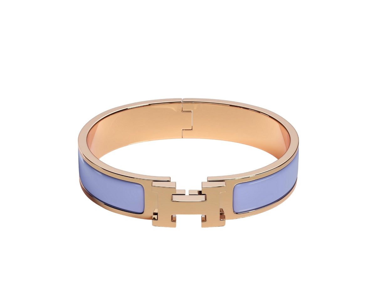 H BRACELET ROMANTIC BLUE 12MM