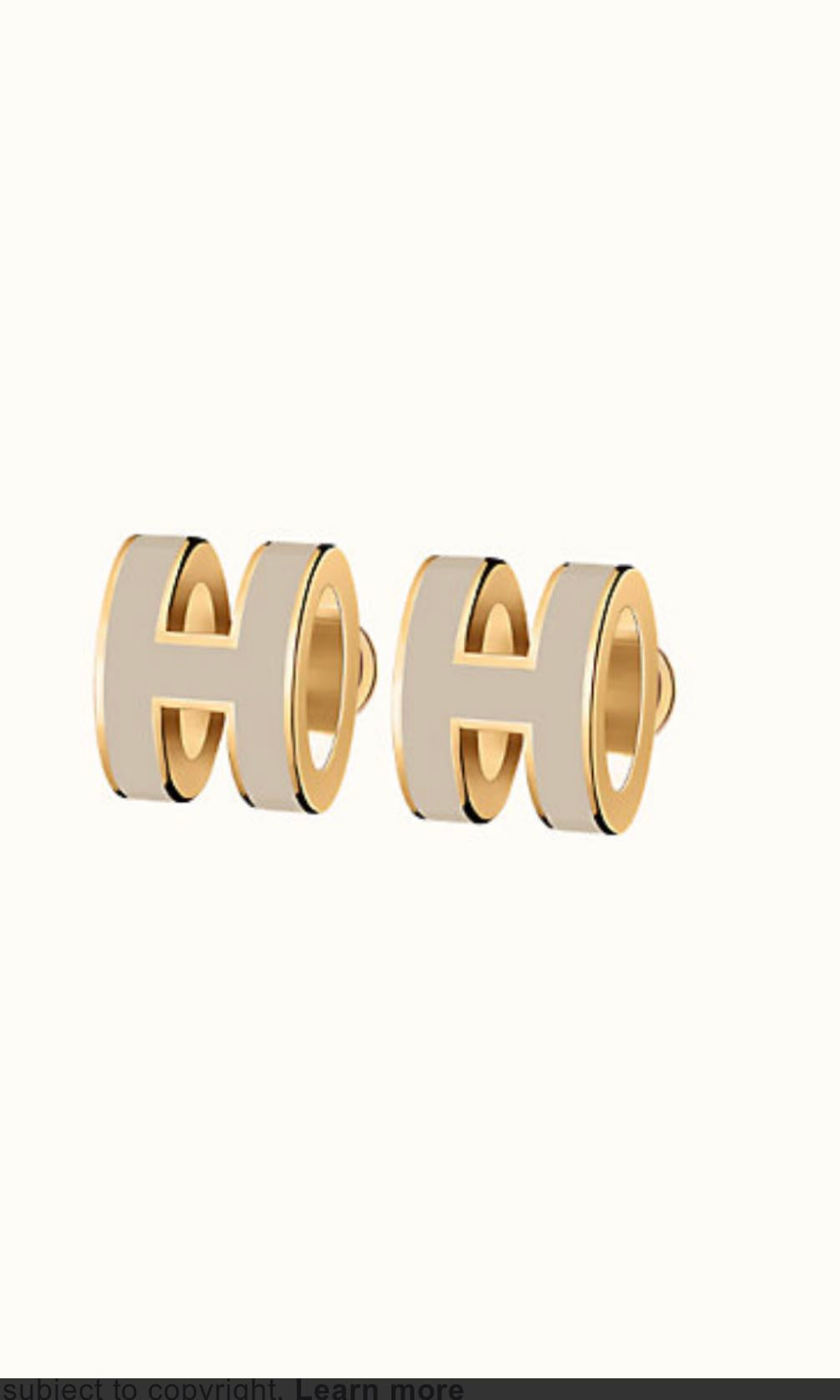 Hermes Earrings