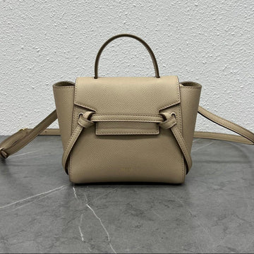 Celine 2026 Pico Belt Bag 16cm Grained Calfskin