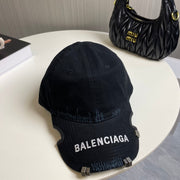 Balenciaga Baseball Cap Denim Cotton 269046