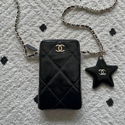 Chane 2026 Phone Case With Star Calfskin