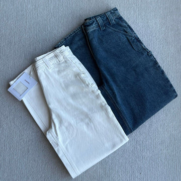 Chanel 2026 Jean Blue and White Cotton 360032