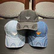 Balenciaga Logo Denim Hat 213509