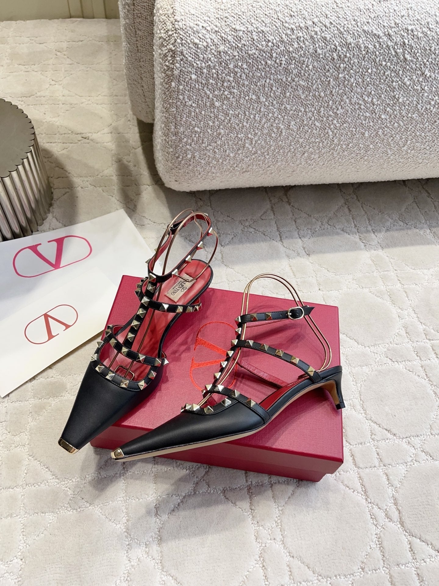 Valentino 2026 Garavani Rockstud Pump 40mm Calfskin 809206