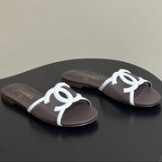 Chanel 2026 Flat Sandals Mesh Sheepskin 834674
