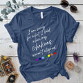 Im Sorry For What I Said T Shirt Indigo Blue Mockup