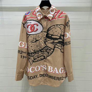 Chanel 2026 Shirt Brown Polyeste 401580