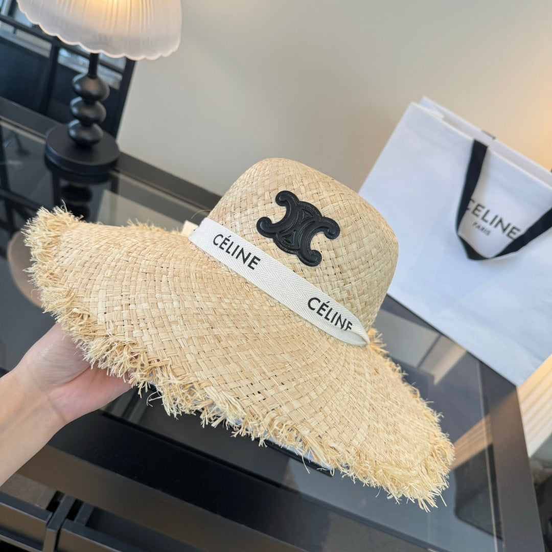 Celine Large Straw Hat 400880