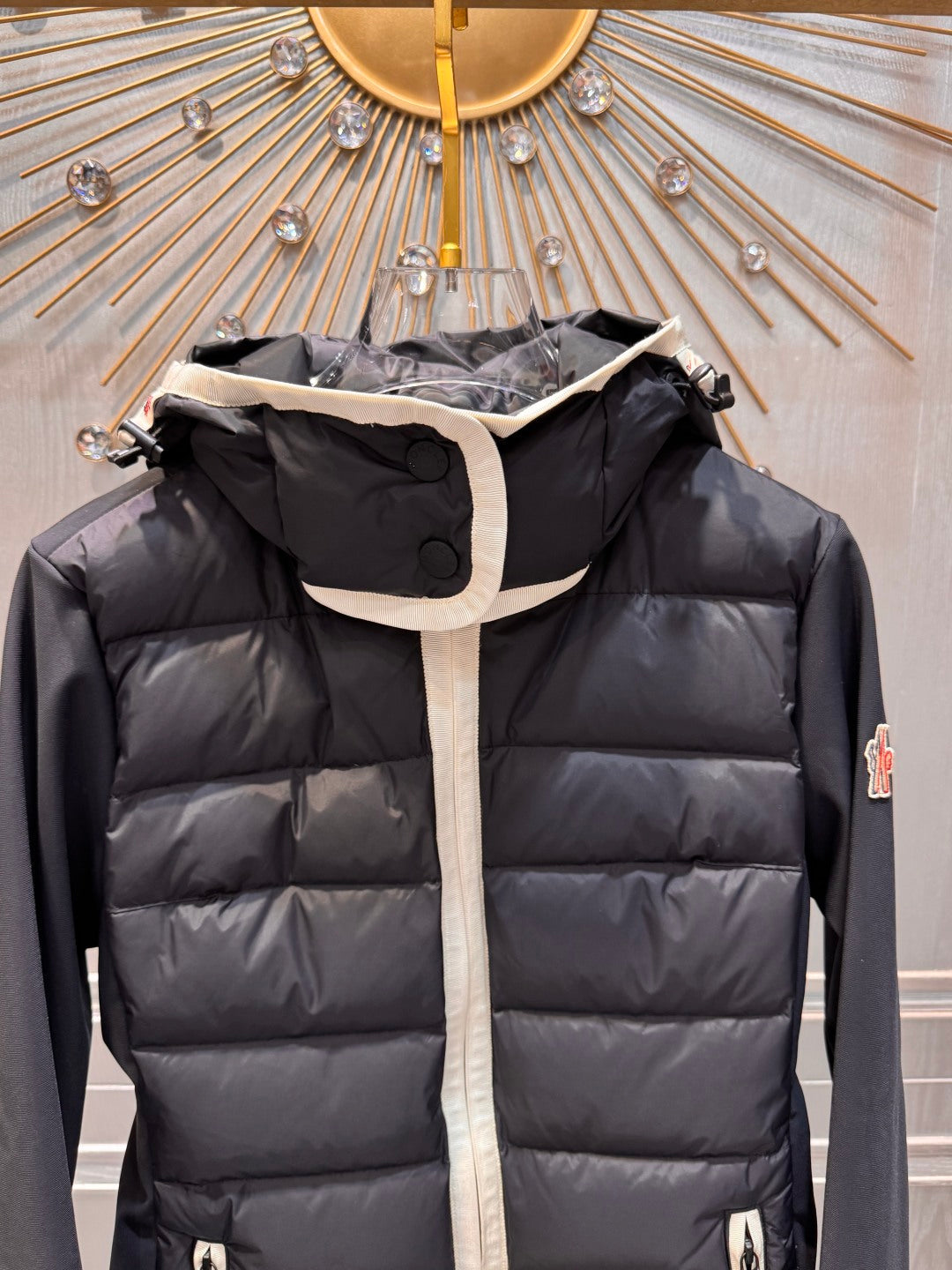 MC 25 Thin Down Jacket Black Polyester 0008