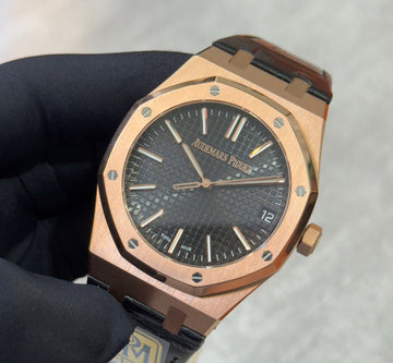 Audemars Piguet Royal Oak Selfwinding 41mm 15500OR Leather Strap