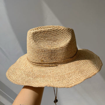 Celine Raffia Crochet Hat 269029
