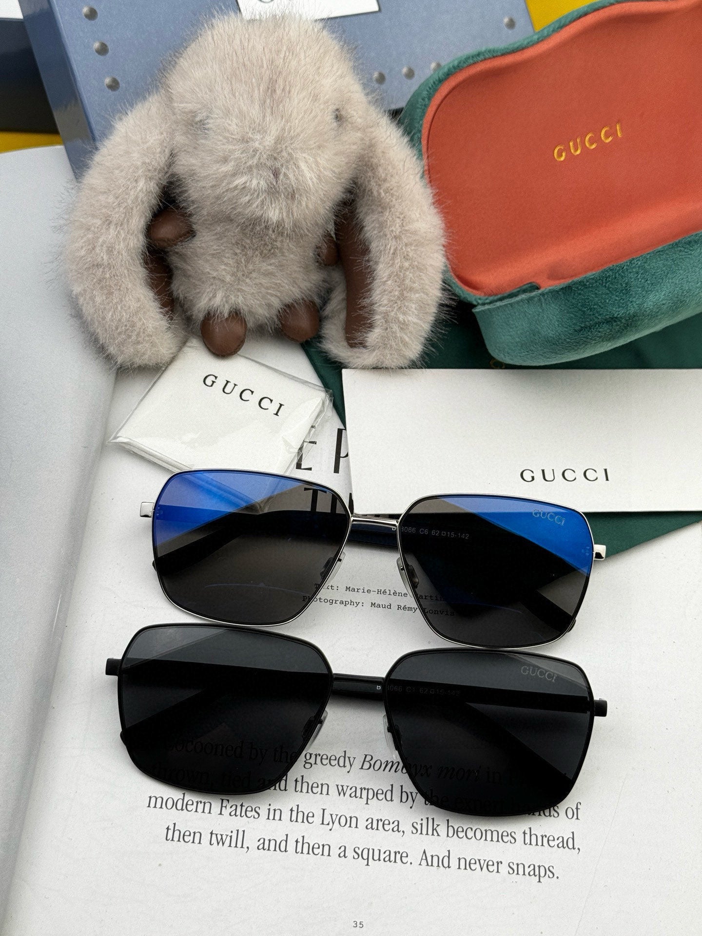 SQUARE FRAME SUNGLASSES G61806 IN METAL