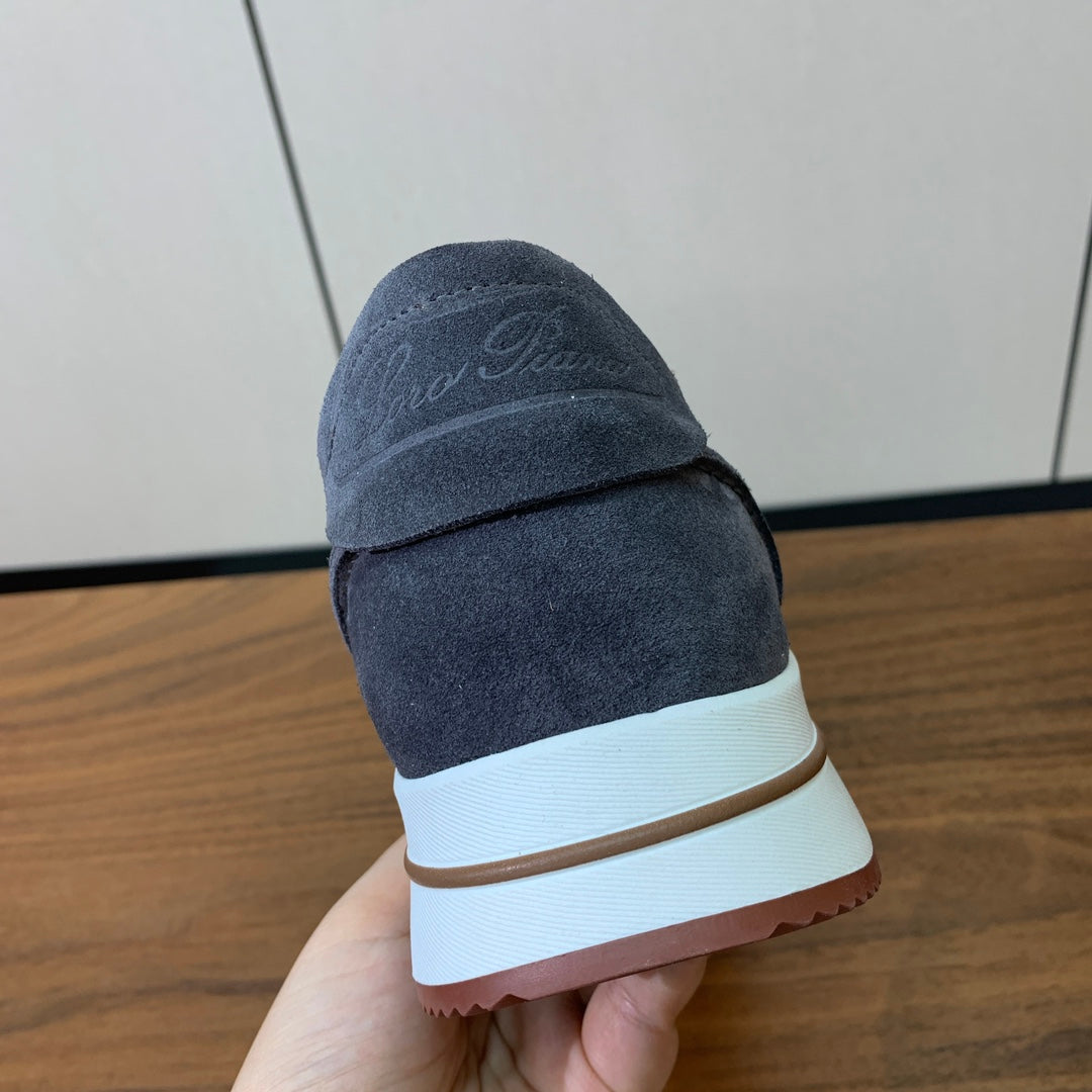 LP Week-End Walk Sneaker In Grey Suede 984398