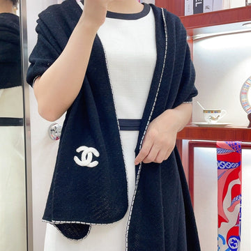 CC Scarf 190 CM In Black Cashmere 419816