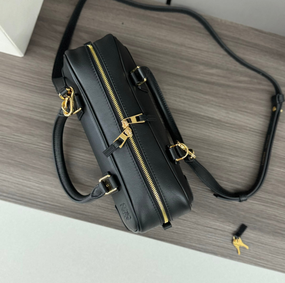 Loewe Mini Bowling Bag 23 Black Calfskin 280621