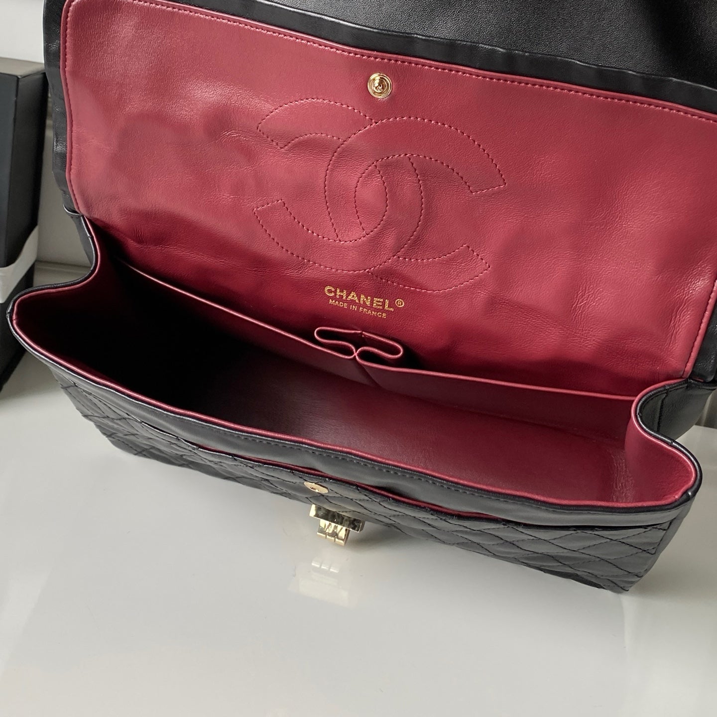 Chanel 2026 Crushed Classic 2.55 Bag 31cm Calfskin