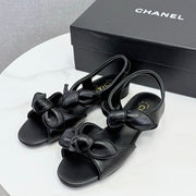 Chanel 2026 Slingback Sandals Bow Sheepskin  801644