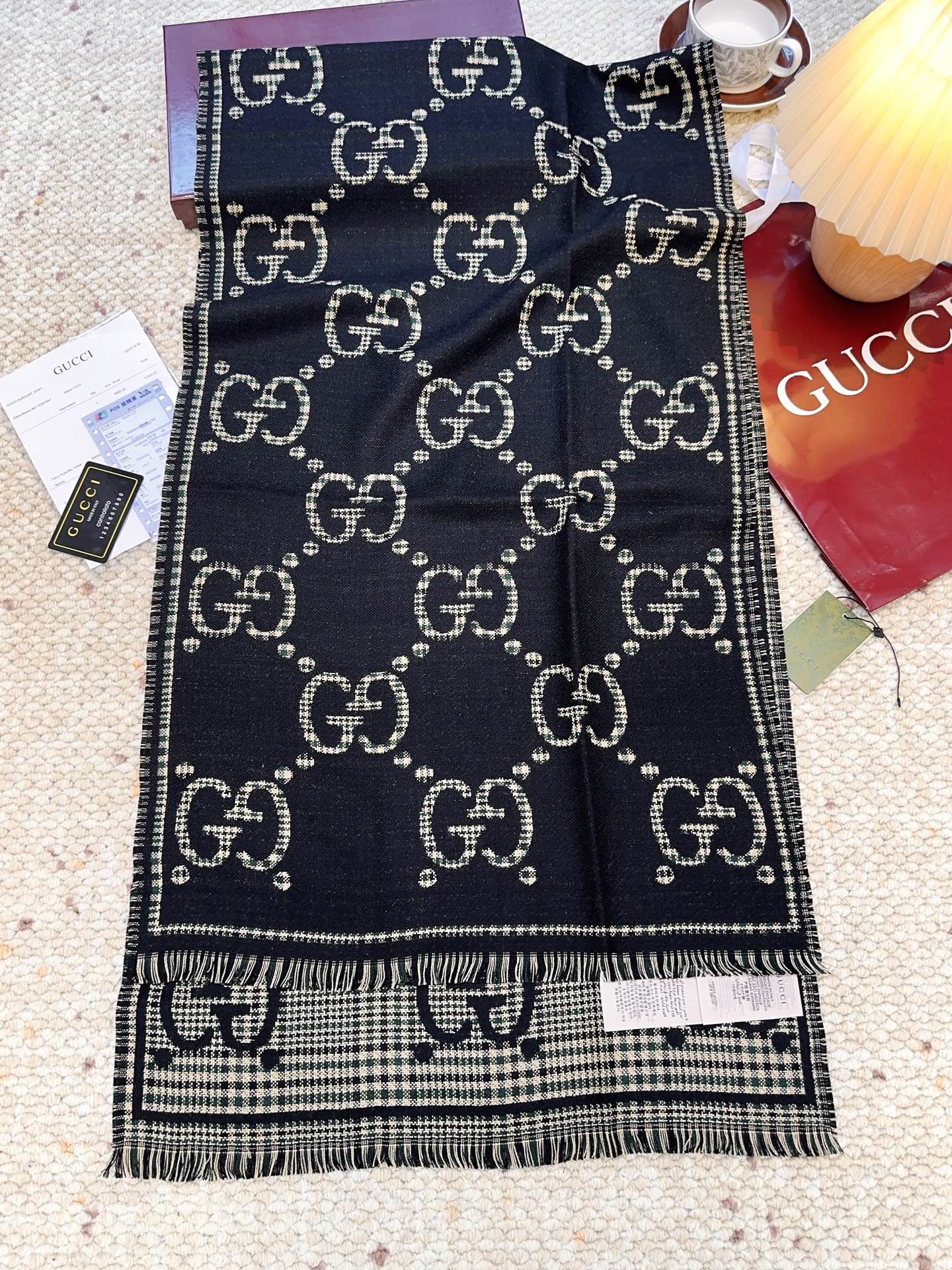 GG Classic 180CM Black  Wool 287937