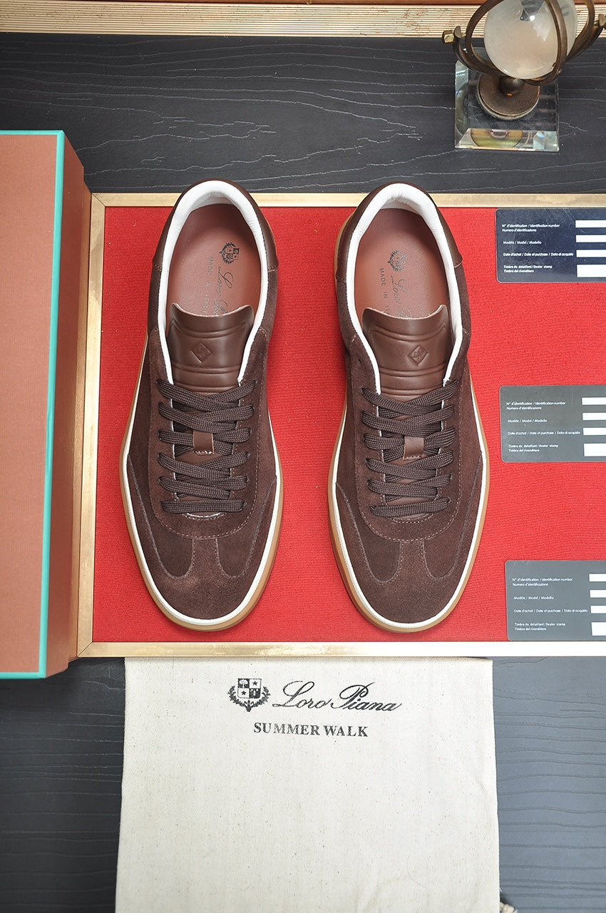 LP TENNIS WALK SNEAKERS PECAN CASHMERE