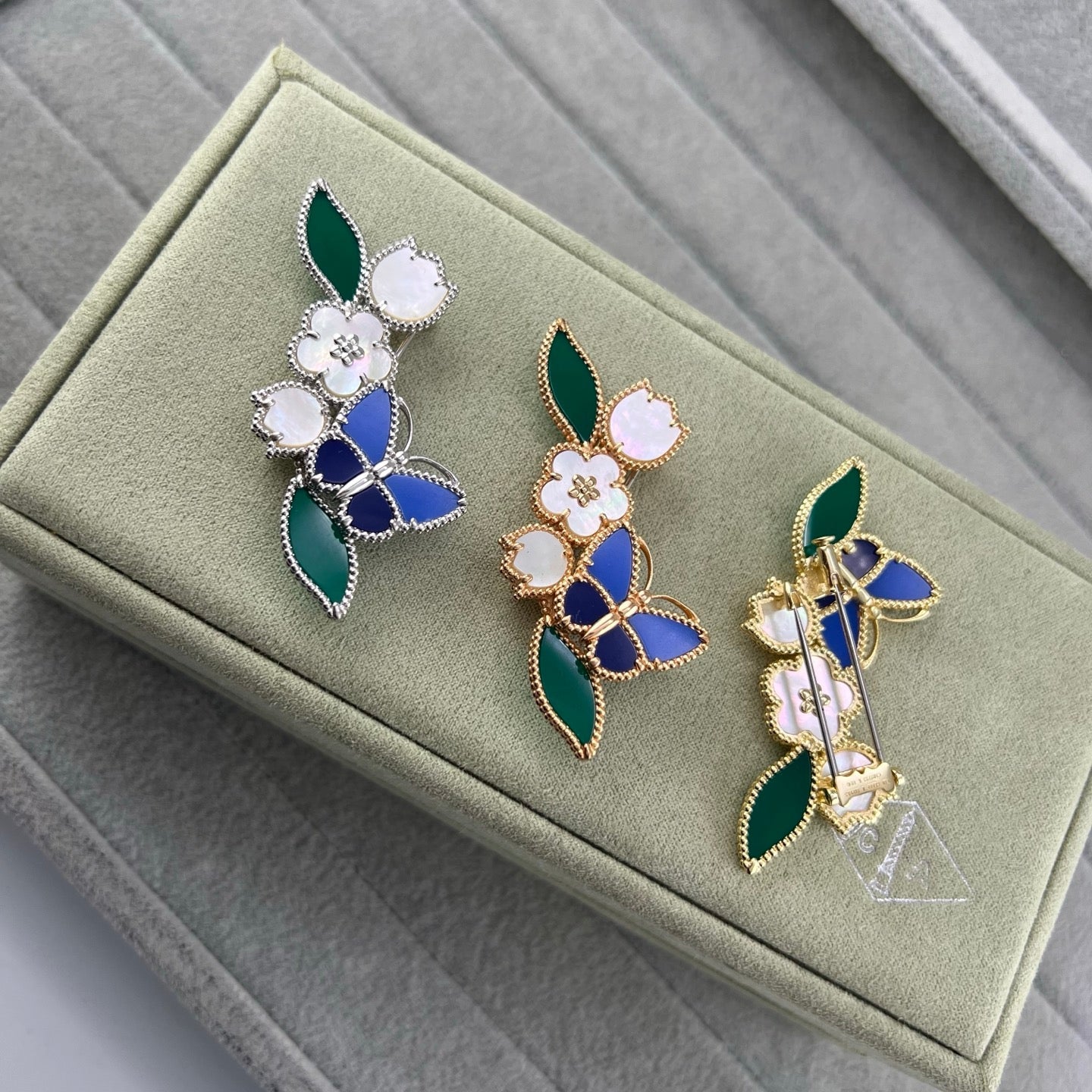 Van Cleef & Arpels Lucky Spring Butterfly Brooch 102390