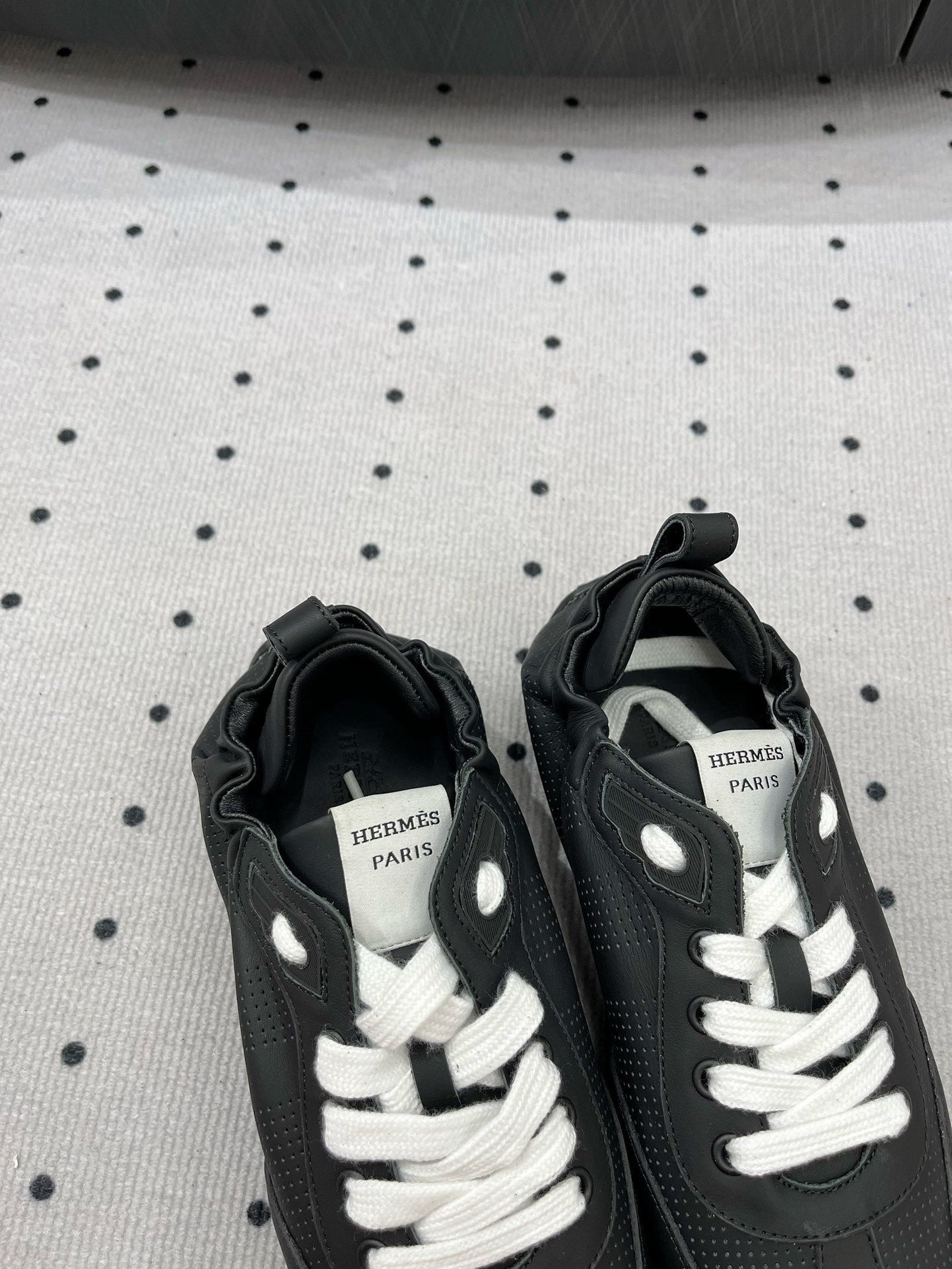 HM Sneaker 10mm In Black Cowhide 954748