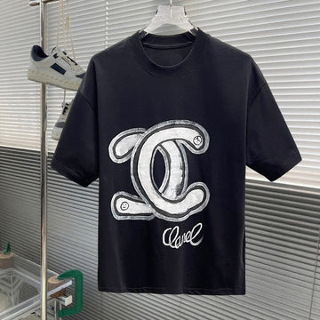 CC 2026 Hand-painted T-shirt Cotton 456188