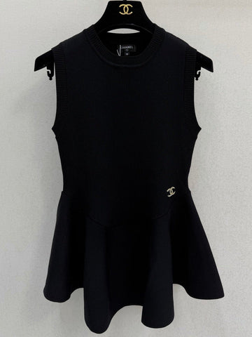 Chanel 2026 Vest Shirt Black Wool 397357