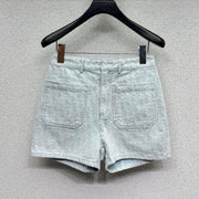 Dior 2026 Demin Jean Short Light Blue Cotton 400978