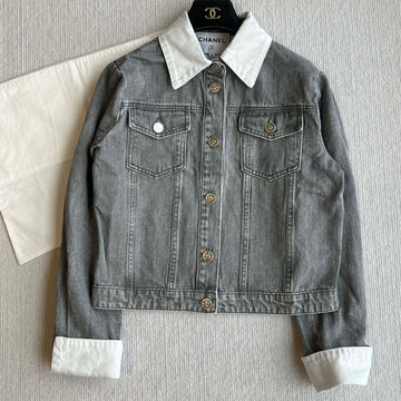 CC 25 Denim Jacket Smoky Gray Cotton 237733