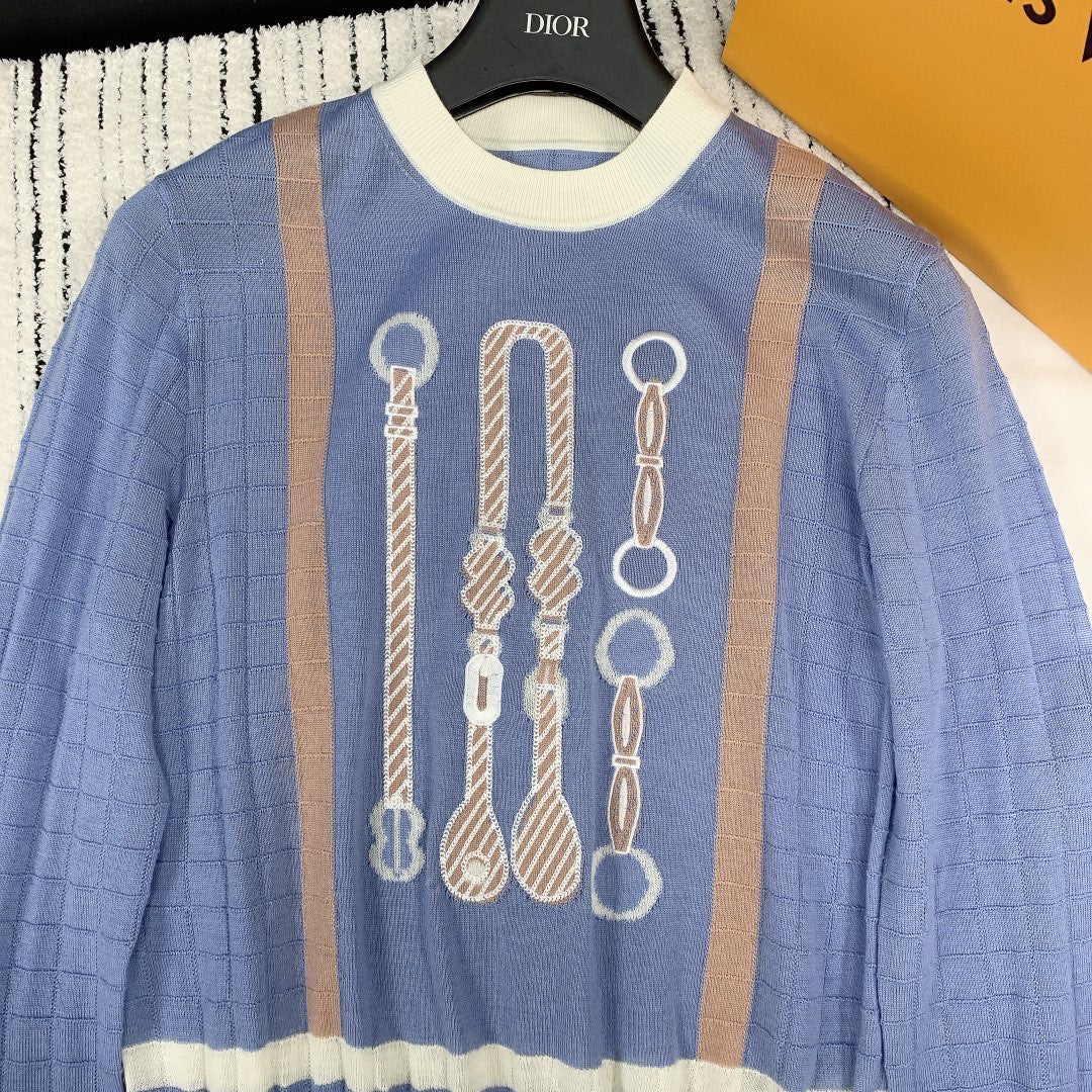 HM 25 Round Neck Knit Sweater 228047