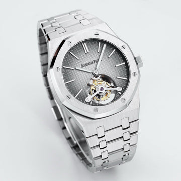 Royal Oak Selfwinding Flying Tourbillon Extra-thin Grey Dial