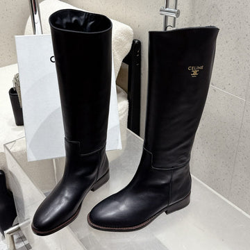 Celine 25 Boot Black Cowhide 554199