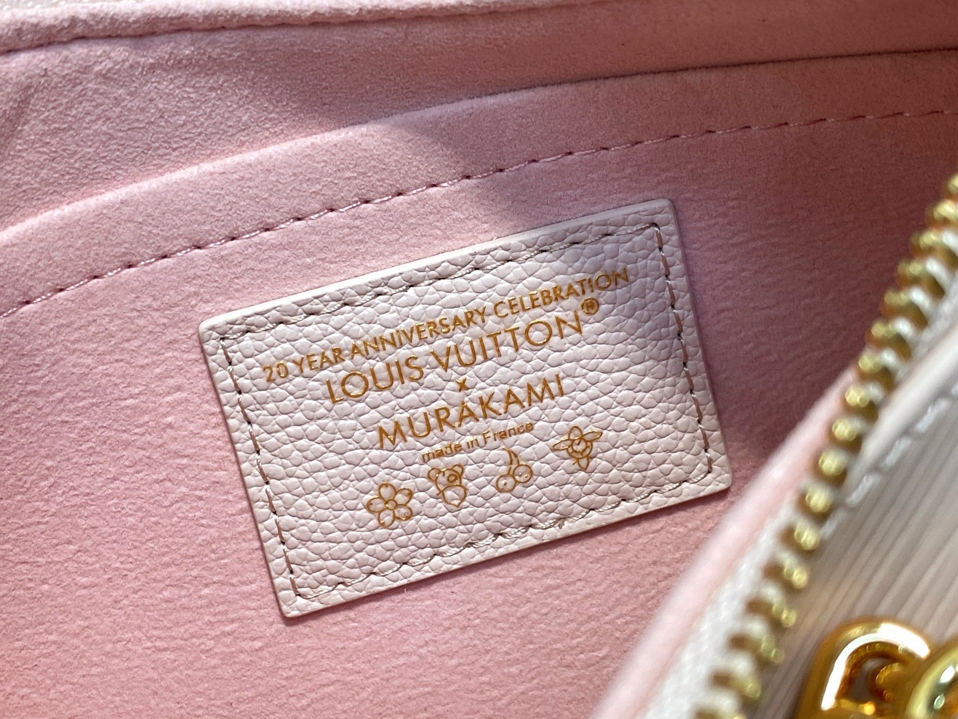 Marellini LV x TM Bag 19cm Pink Epi Leather 334109