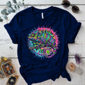Karma Chameleon T Shirt Navy Mockup