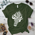 Sage T Shirt Military Green Mockup