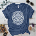 Lose Your Mind T Shirt Indigo Blue Mockup