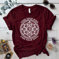 Lose Your Mind T Shirt Maroon Mockup