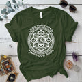 Lose Your Mind T Shirt Military Green Mockup