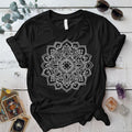 Mandala T-Shirt Mockup black