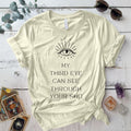 My Third Eye T Shirt Natural Mockup