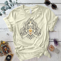 Sacral Chick T Shirt Natural Mockup