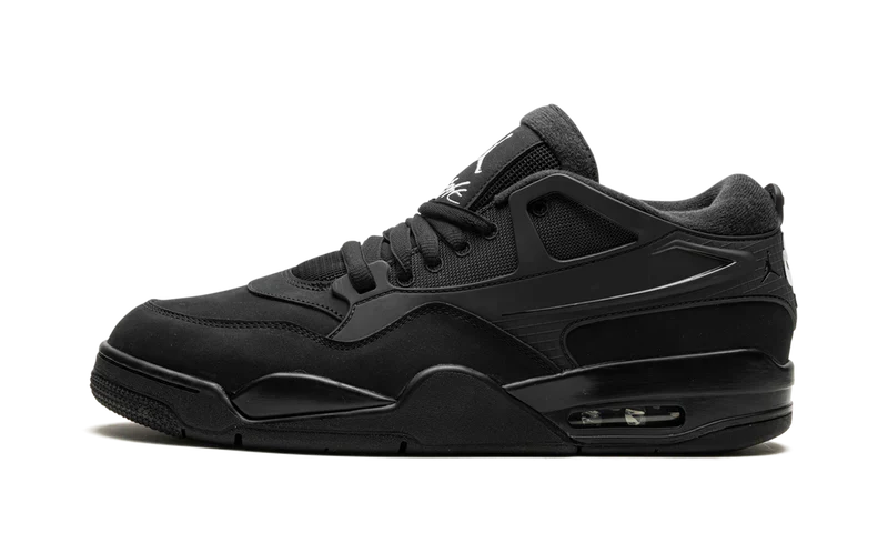 Nike Air Jordan 4 Black Suede Leather