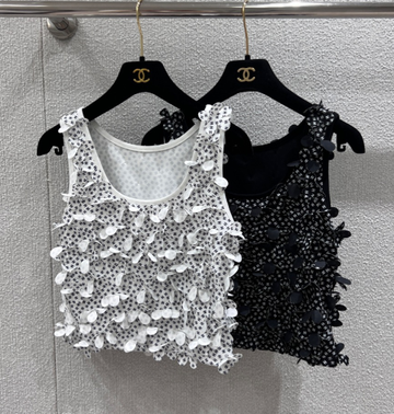CC 25 Flower Vest Polyester Fiber
