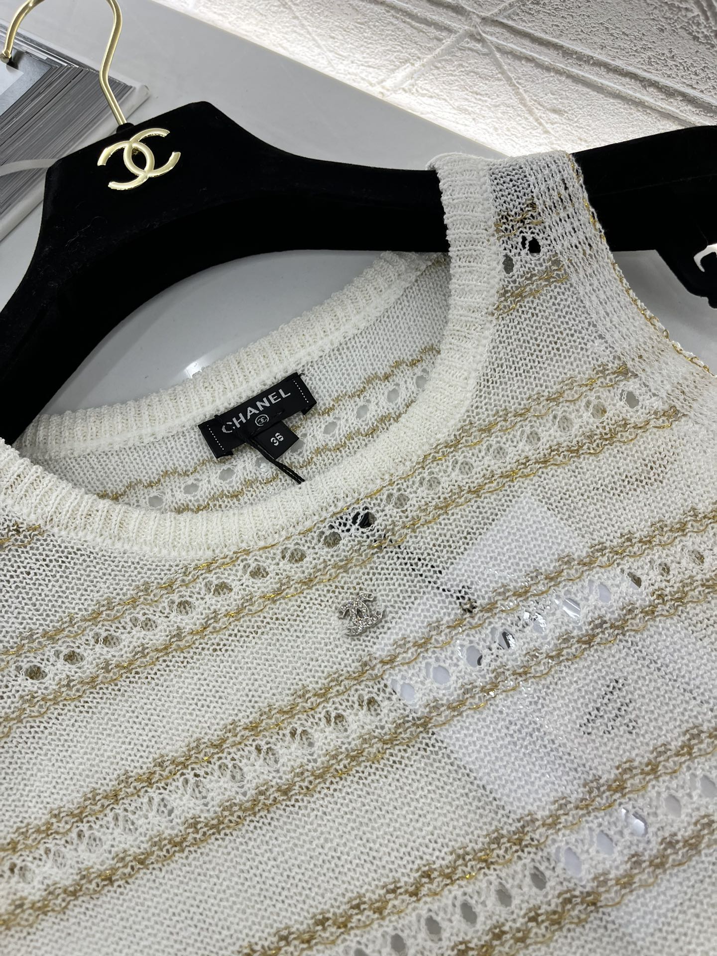 CC Stripe Transparent Tank